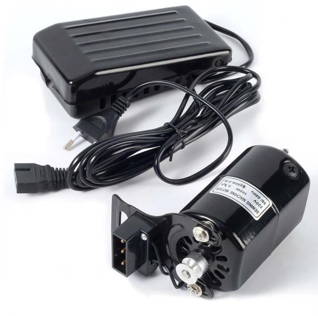 Pedal + Motor para maquina de coser 