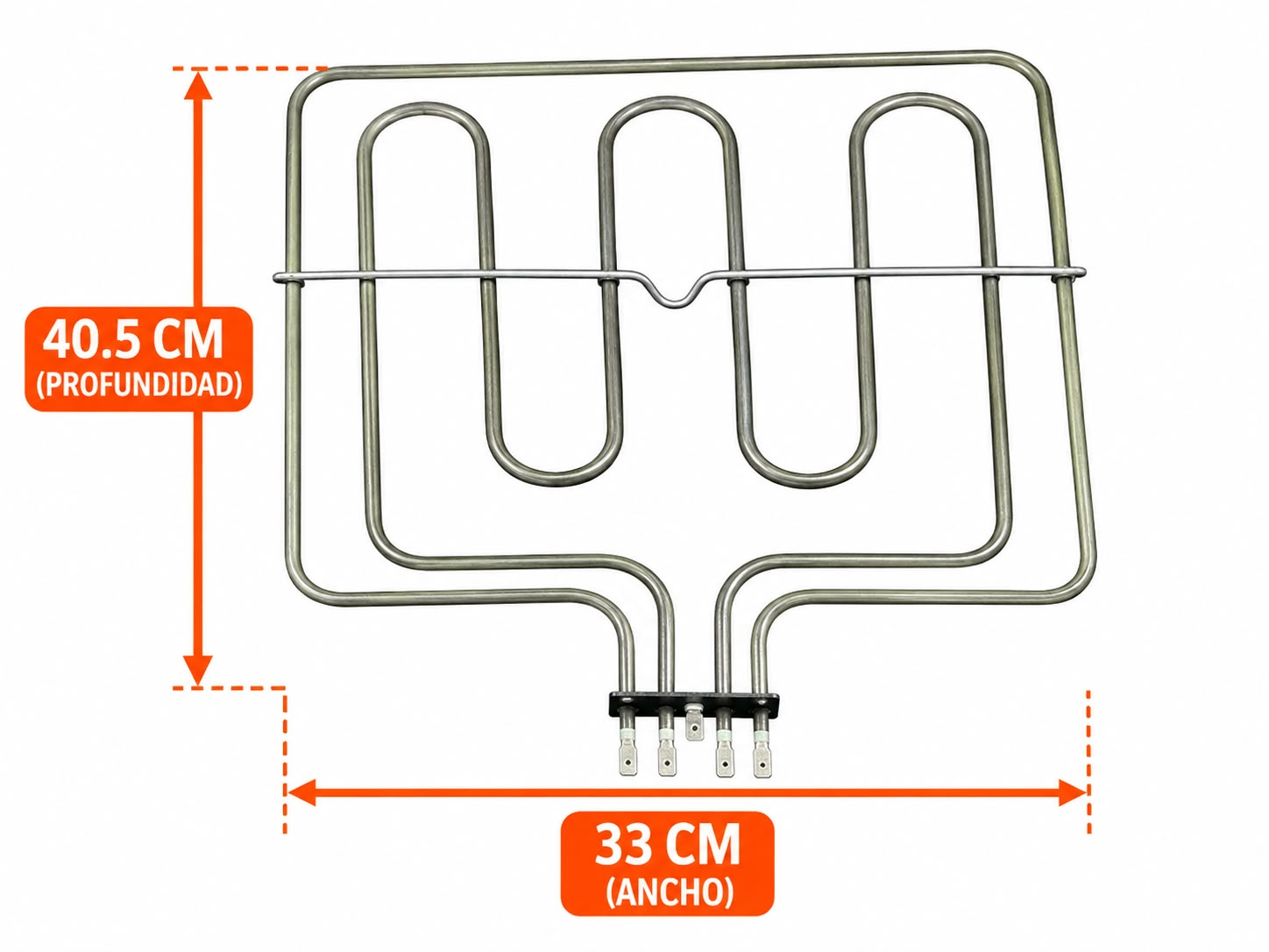 Resistencia Cocina Doble 1600 + 1000 W